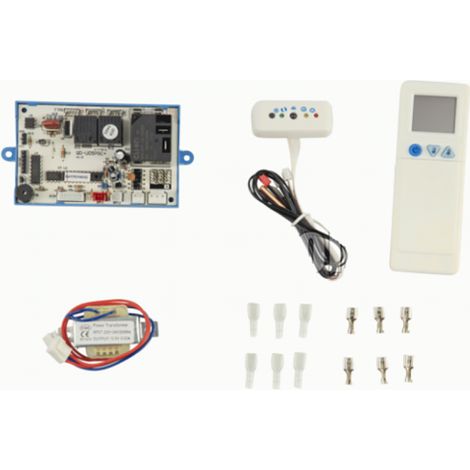 Placa Universal Aire Acondicionado QD-U05PGC+  Control Motor PG  5 Modos y Doble Sensor  Kit Split con Mando y Display