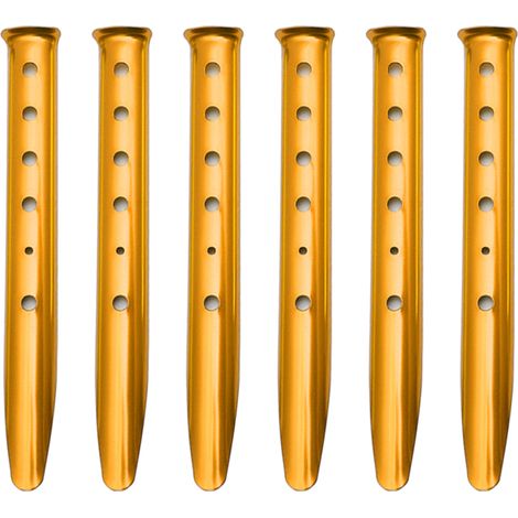 Piquets de tente en forme de U / piquets de sol pour tentes, camping, randonnée, plage, lot de 6