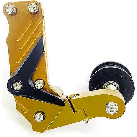 Motorcycle modification enlarged chain anti-skid chain tensioner chain guide automatically adjusts the tensioner( yellow) (1/5)