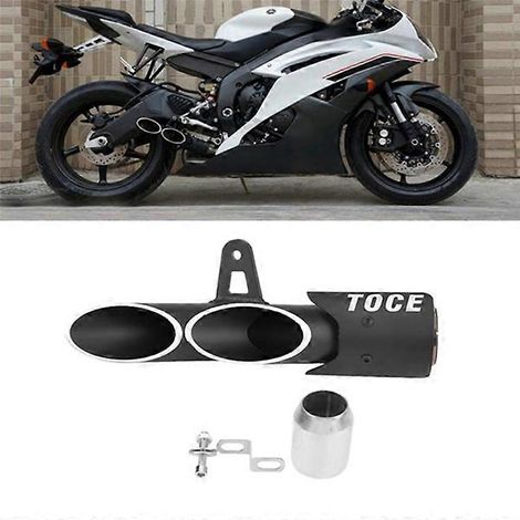 Pot d'échappement double sortie TOCE pour moto Yamaha YZF-R6 et Suzuki GSX-R (1/5)