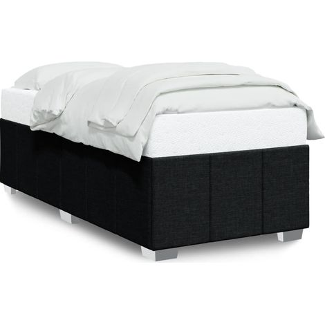 Maison Exclusive - Giroletto senza Materasso Nero 90x200 cm in Tessuto (1/5)