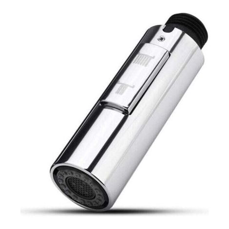 Ulisem universel G 1/2 Tête de robinet de cuisine, robinet Douchette pièce de rechange, réglages de pulvérisateur Pomme de douche pour salle de bain robinet mitigeur de cuisine, finition chromée (1/3)