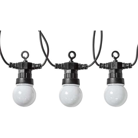 Nedis SmartLife guirnalda luminosa exterior negra 10 m