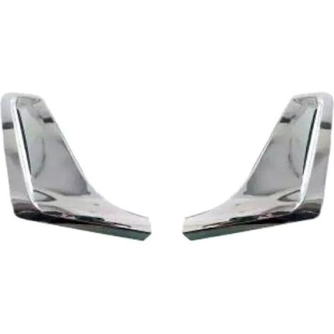 Listelli di finitura cromati per i pannelli laterali dei condotti di ventilazione della serie G12 7 (modelli 2016-2019) (confezione da 2), codici articolo: 51137347377 e 51747347378