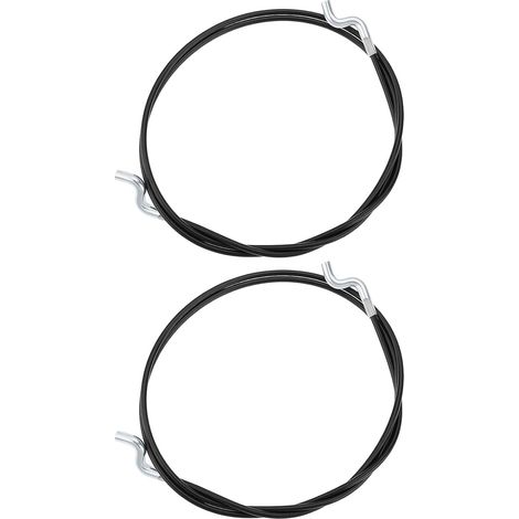 2x Snow Blower Brake Cables 1501123MA Tube Length: 31" Total Length: 32-1/2" Compatible with MURRAY (1/5)