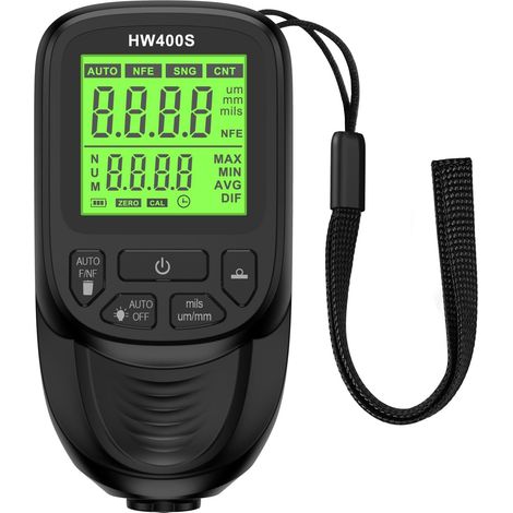 Professionelle 0–2000 μm Schichtdickenmessgeräte mit LCD-Display – digitale Lackmessgeräte
