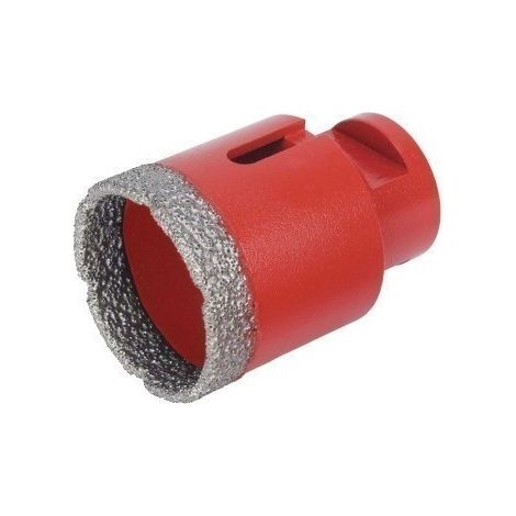 Corona Perforadora Porcelana Corte Seco Ø 43Mm Diamante M14 Rubi