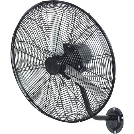 Ventilador de Pared 35 cm 40 W Negro 3 Aspas 3 Velocidades Ventilador de Pared para Hogar, Oficina y Locales (1/5)