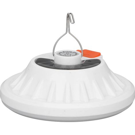 Lampe solaire de camping avec fonction de chargement USB, 5 modes d'éclairage, 60 LED, étanche IP65, télécommande, lampe d'extérieur (1/5)