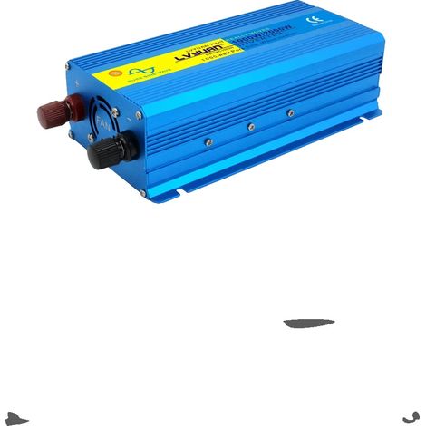 Inverter a onda sinusoidale pura Lvyuan, potenza continua 1000W, potenza di picco 2000W, 12V 2000W EU (1/2)