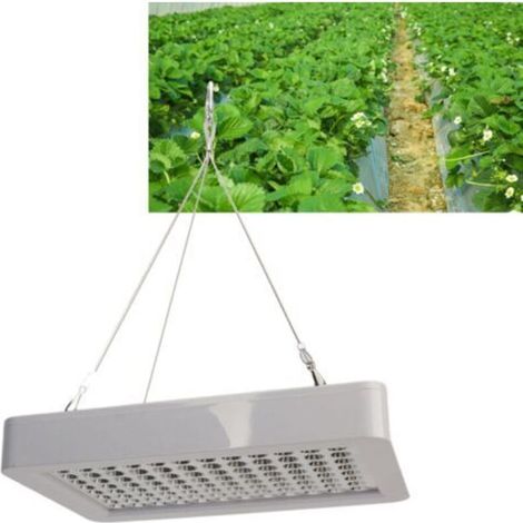 Lampe de croissance à 192 LED à spectre complet pour plantes d'intérieur VEG BLOOM Lampe de croissance à double interrupteur pour plantes, (1/4)