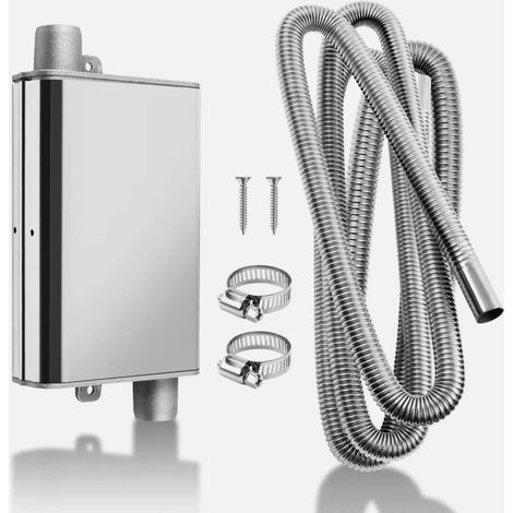 Silencieux - Tube D'Échappement 24 mm - Pour Chauffage Diesel Stationnaire - Kit Complet (1/5)