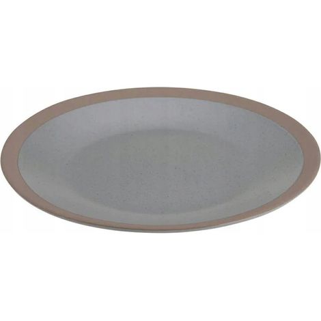 Piatto da dessert in gres 18 cm boho (1/4)