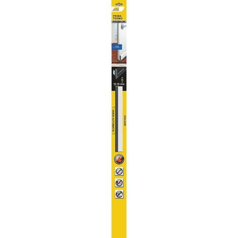 Joint de porte automatique, 1 m de long, blanc, recoupable sur mesure (1/2)