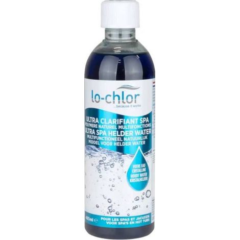Nettoyant clarifiant pour spa 485 ml – Formule biodégradable et non toxique – Élimine dépôts gras et résidus huileux – Lo-Chlor (1/2)