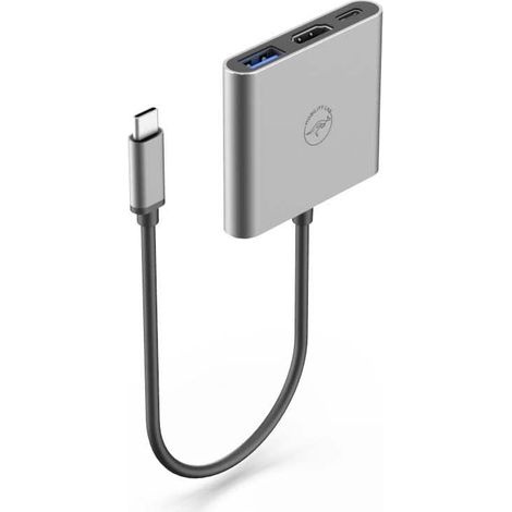 Mobility Lab MAC8010 Adattatore da USB-C a HDMI - Argento