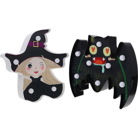 2 Stück Halloween-Modellierlichter für Halloween-Dekorationen (1/3)