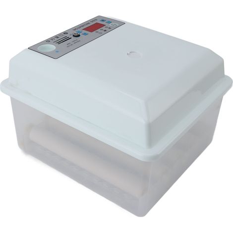 Couveuse 12 œufs en ABS et mousse machine d'éclosion pour volaille avec régulation automatique température humidité poulets oies canards (1/5)
