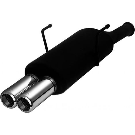 Silencieux Echappement Ulter Citroen saxo hatchback 1.4i 1996-2003 - 2x80mm-35309149