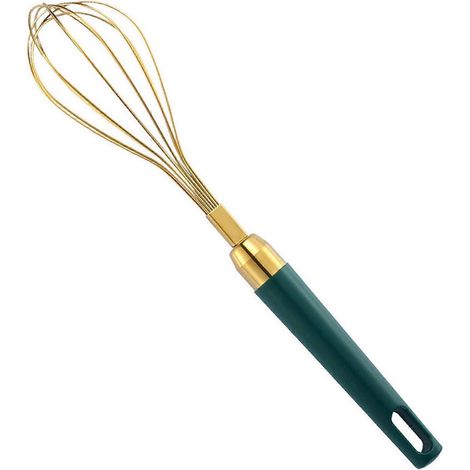 Fouet à œufs robuste, outil de cuisine portable en lot de 2, pour un gain de temps et d'efforts. (1/5)