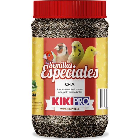 Kiki Pro Chia - Semillas Especiales para Pajaros - 400 g