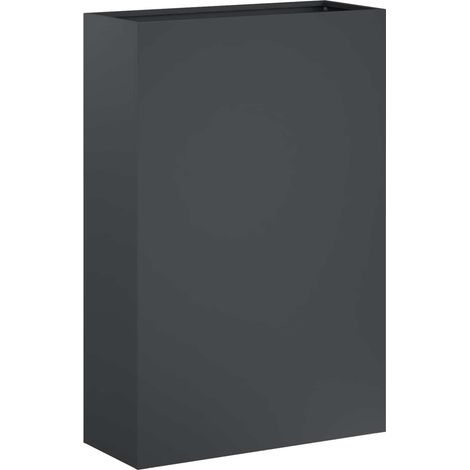 Garden Planter Anthracite 40 x 20 x 75 cm Cold-rolled Steel vidaXL