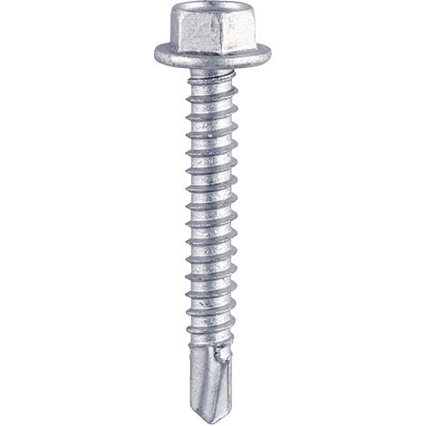 TIMCO Self-Drilling Light Section Silver Screws - 10 x 3/4 (1/2)