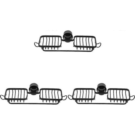 Support de rangement pour robinet, panier de douche, support de rangement pour robinet, support en acier inoxydable, porte-éponge : Cuisine (1/4)