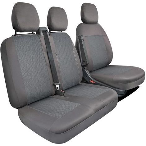 Set fodere semi-custom per furgoni - Grigio - Guidatore M - Panchina M