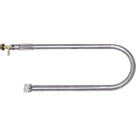 Bruciatore a gas per pietra lavica pietra ollare curvo a gas GPL 59,5x22 cm a U