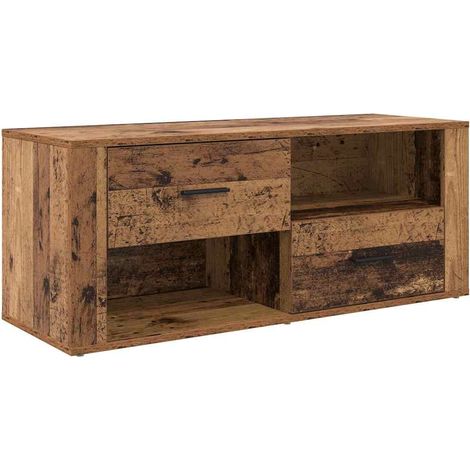 Maison Exclusive - Mobile TV Legno vecchio 100 x 35 x 40 cm Legno multistrato
