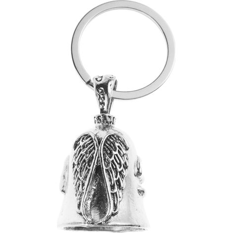 1 Sonnette moto, Acier inoxydable, Porte-bonheur ange, Accessoire vélo, Clé porte-clés, Protection route(Q3 : Nouveaux produits pour le mois d'août) (1/5)