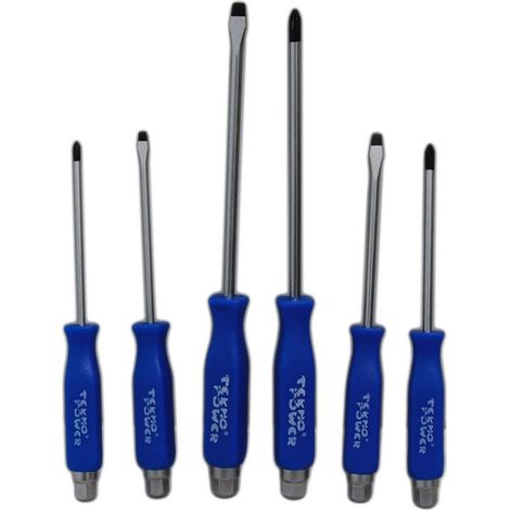 Trade Shop - 6 SCHRAUBENDREHER PHILLIPS-SCHRAUBENDREHER CHROM-VANADIUM-GRIFF -