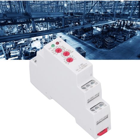 Relais temporisé multifonctionnel ATMT1-M2, double relais temporisé normalement ouvert, temporisation réglable AC/DC 12240 V (1/5)