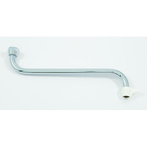 IS Rohrauslauf Spezialarmaturen, 250mm, mit Handschutz, Chrom