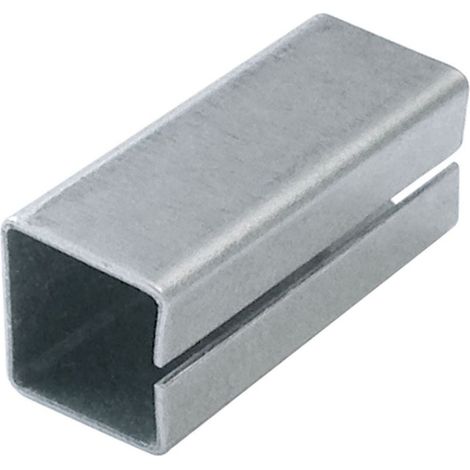 HOPPE Ausgleichshülse für Vierkantstift 9/10mm, Eisen silber blank