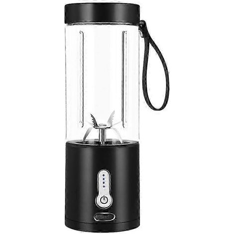 Combinaison mixeur portable et presse-agrumes à froid, 530 ml, rechargeable par USB, autonettoyant en deux étapes, compatible avec la préparation de smoothies, de fruits et de légumes. (1/5)