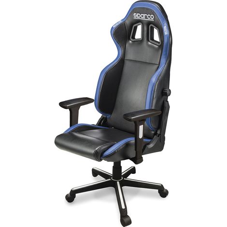 Gaming-Stuhl Sparco S00998NRAZ Schwarz/Blau