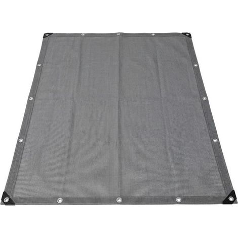 Voile d'ombrage Bord Droit 0.9 x 1 m, UV Résistant et Respirant Le Vent, Voile d'ombrage Pare-Soleil Rectangle, (1/5)