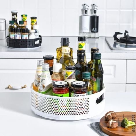 Étagère à épices - Non spécifié - 30 cm - Rotative - Rangement pratique - Accessoires de cuisine (1/4)
