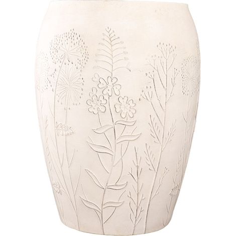 Pot de fleurs en céramique fait main de style rétro , pot en terre cuite, pot de fleurs créatif pour plantes succulentes à la maison, jardinière de sol simple.