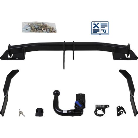 Attelage rotule démontable AUTO-HAK + faisceau Trail-Tec universel 7 broches - HONDA JAZZ IV (1/2)