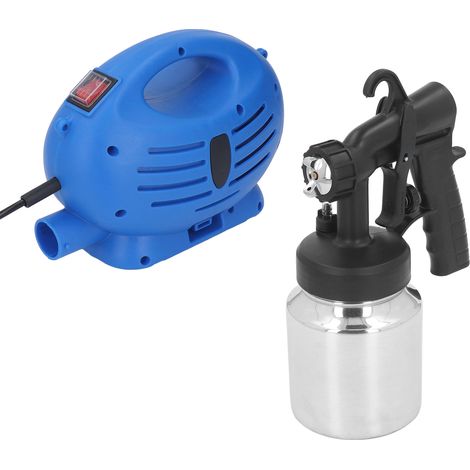 Pistolet à peinture, pistolet à peinture portable haute pression, pistolet à peinture électrique portable pour bricolage, calibre 1,5 mm (1/5)