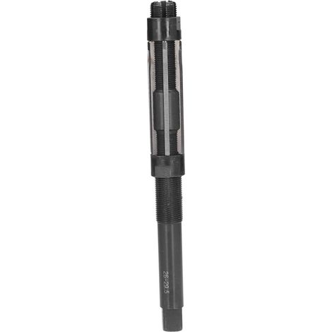 Alesatore manuale a 6 taglienti Alesatore per trapano da taglio con codolo dritto regolabile in metallo 9SiCr 26-29,5 mm (1/5)