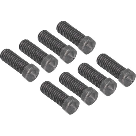 Set mit 8 Extruderdüsen für 3D-Drucker, 0,4 mm Durchmesser, gehärteter Stahl, M6-Gewinde (1/5)