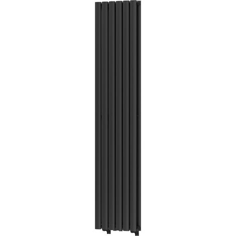 Mexen Dallas Design-Heizkörper 1600 x 360 mm, 1039 W, Schwarz - W214-1600-360-00-70 (1/5)