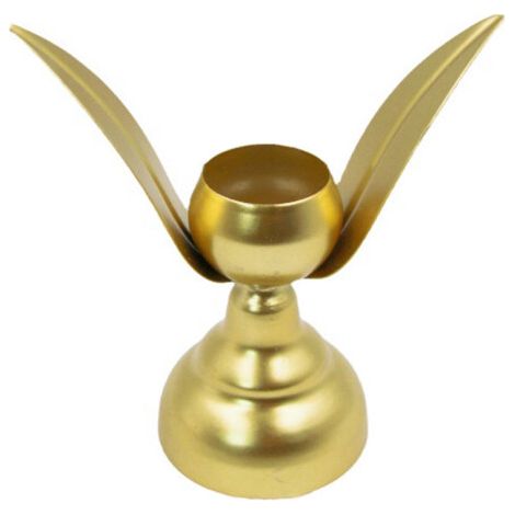 Candelabro de hierro, portavelas decorativo para mesa, regalo - C03