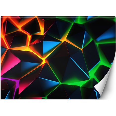 Papier peint Abstraction géométrique 3D 450x315 (1/5)