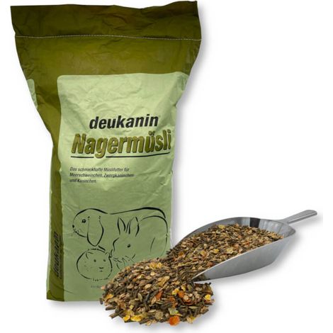Deukanin Nagermüsli 20 kg Kaninchenfutter Meerschweinchenfutter Nagerfutter (1/5)