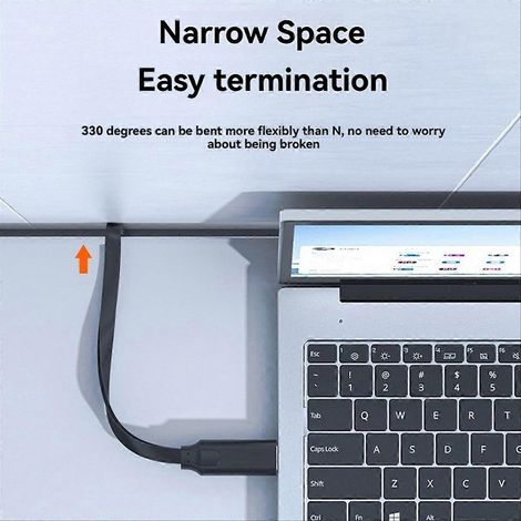 Câble Console USB vers RJ45, Adaptateur Série RS232 pour PC Portable, Longueur 1,8 M, Connexion Stable (1/5)